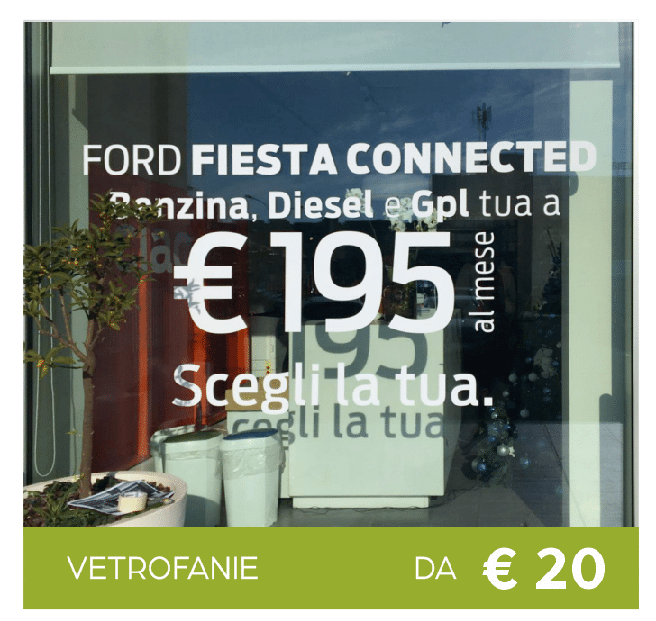 vetrofanie monocolore