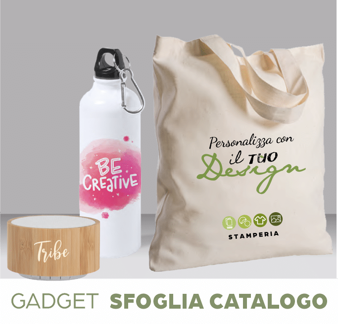 gadget personalizzati con stampa logo, catalogo online